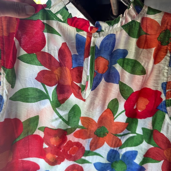 jodifl colorful woman’s blouse size small - Picture 4 of 5